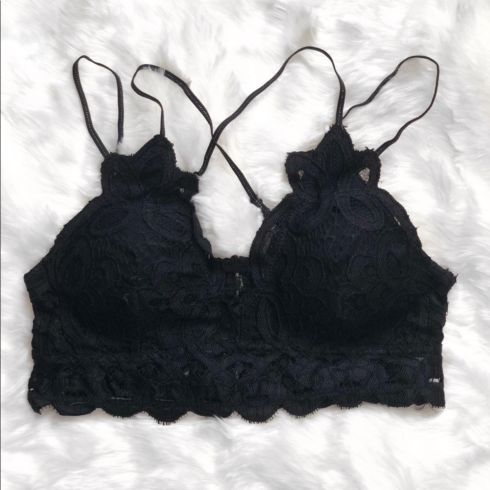 🆕 Lena Crochet Lace Bralette - Burgundy - Picture 8 of 8